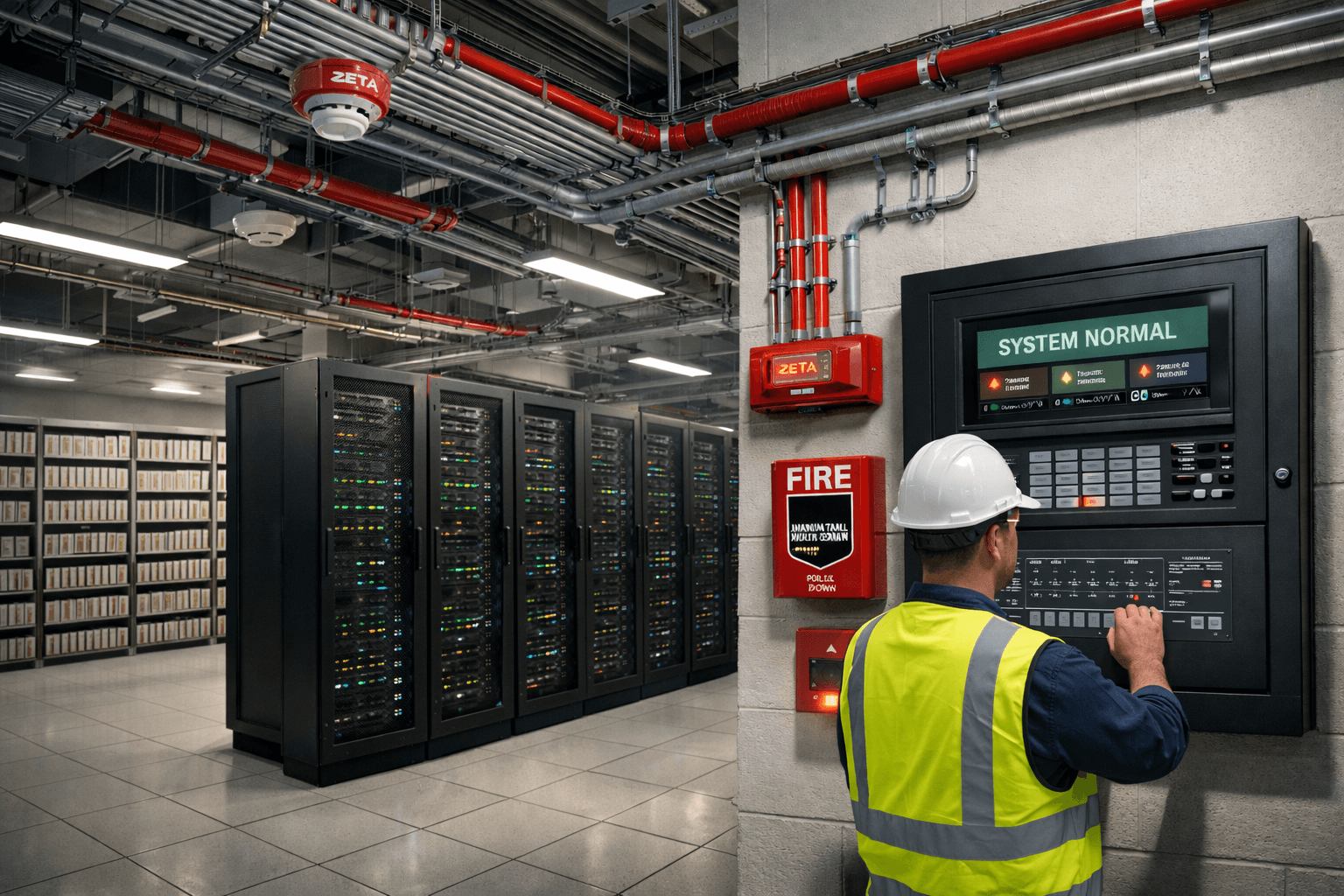 Fire alarm control panel